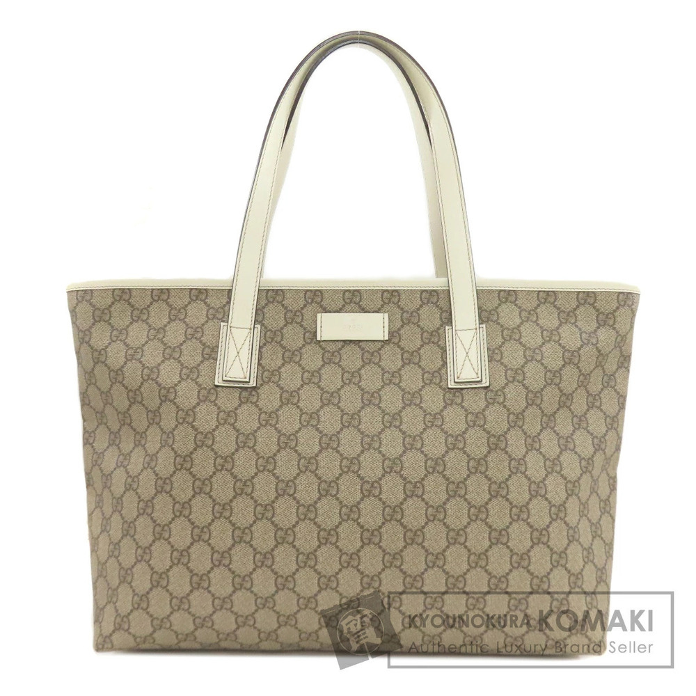 Gucci GG Supreme Canvas Tote Bag Shoulder Bag Brown